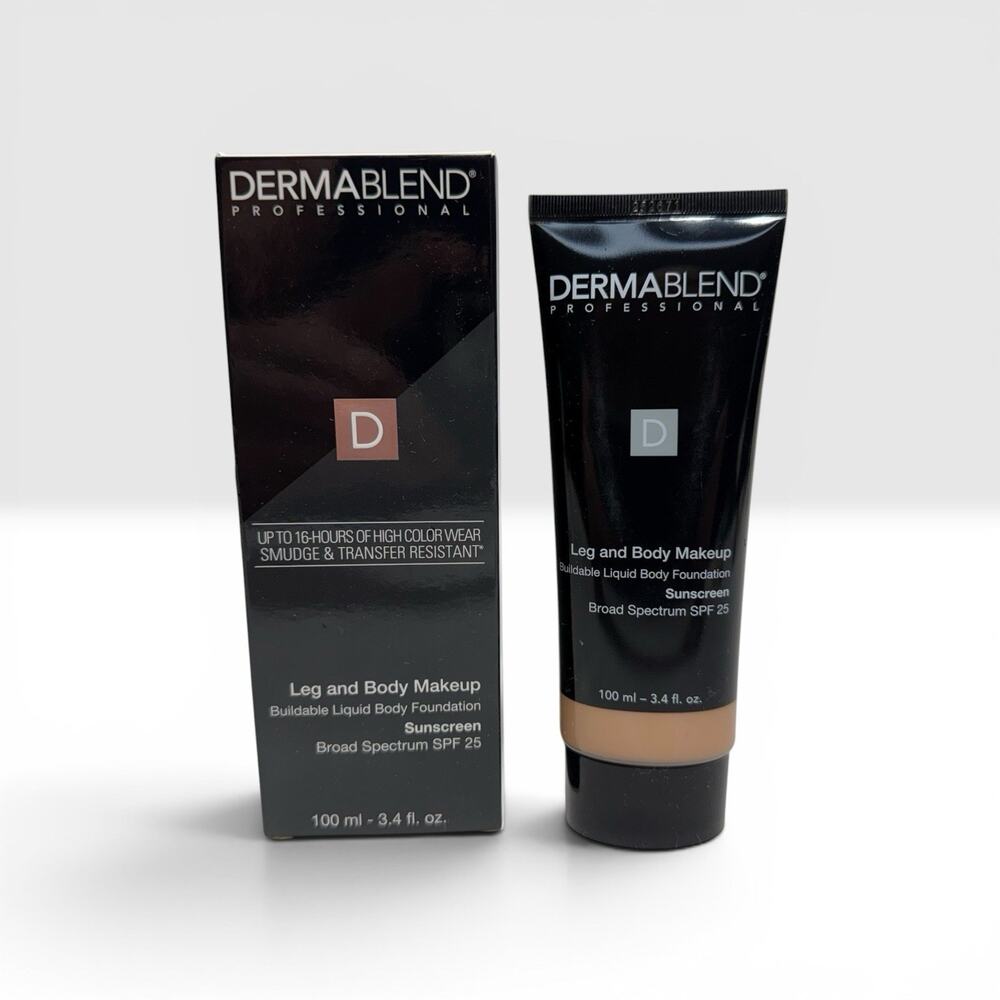 Dermablend Leg and Body Makeup SPF 25 Light Natural 20N -3.4 oz EXP 03/28